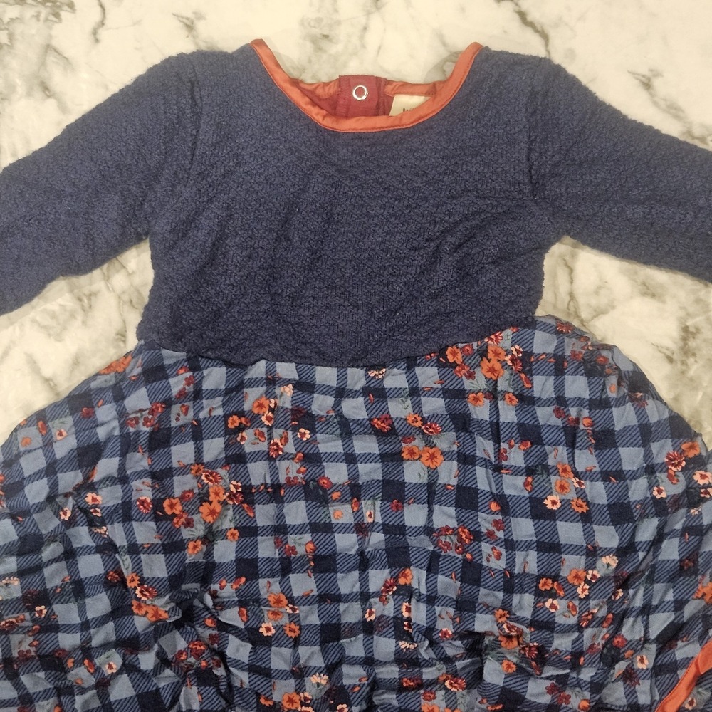 Girls Wildflowers clothing The Holiday Ballet Sweater Dress size 6 VGUC‎